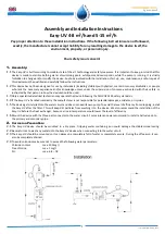 dedalo Easy-UV 4-8 Assembly And Installation Instructions preview