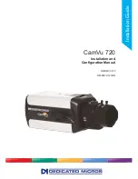 Dedicated Micros CamVu 720 Installation And Configuration Manual предпросмотр