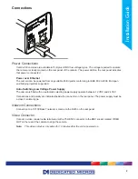 Preview for 9 page of Dedicated Micros CamVu 720 Installation And Configuration Manual