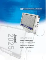 Предварительный просмотр 1 страницы Dedicated Micros Dennard 2025 Installation Manual