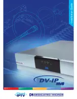 Dedicated Micros DV-IP NV8 Installation Manual preview