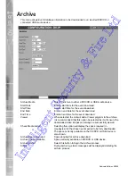 Preview for 104 page of Dedicated Micros DV-IP RT Installation And Operation Manual