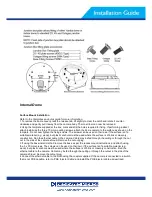 Предварительный просмотр 6 страницы Dedicated Micros smartvu Installation Manual