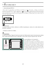 Предварительный просмотр 22 страницы DeDietrich 1183906 Manual