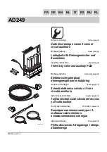 Preview for 1 page of DeDietrich AD249 Assembly Instructions Manual