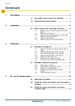 Preview for 2 page of DeDietrich AD253 Installation, User And Service Manual