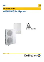 DeDietrich AWHP 11 MR User Manual preview