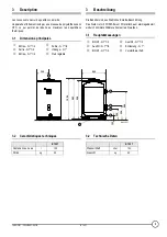 Preview for 3 page of DeDietrich B 150 T Installation And Service Manual