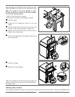 Preview for 8 page of DeDietrich B control panel Instructions For Use, Electrical Connection, Start Up