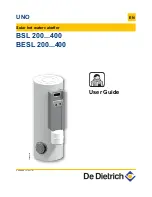 DeDietrich BESL 200 User Manual preview