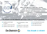 Preview for 1 page of DeDietrich CEB Series Installation And User Instruction Manual