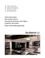 DeDietrich DHD 1193 W Manual To Installation preview