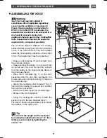 Preview for 9 page of DeDietrich DHD 787 Installation Manual