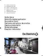 DeDietrich DHD556XE1 Manual To Installation preview