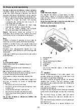 Предварительный просмотр 25 страницы DeDietrich DHG1136X Instruction On Mounting And Use Manual