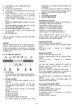 Предварительный просмотр 27 страницы DeDietrich DHG1136X Instruction On Mounting And Use Manual