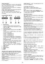 Предварительный просмотр 76 страницы DeDietrich DHG1136X Instruction On Mounting And Use Manual