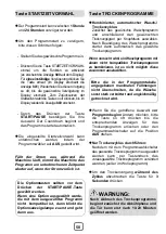 Preview for 50 page of DeDietrich DLZ1854I User Manual