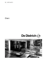 Preview for 1 page of DeDietrich DME 1135B User Manual