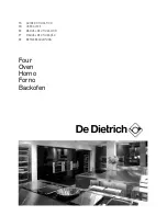 DeDietrich DME1195GX User Manual preview