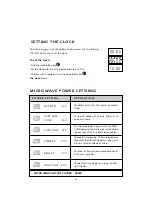 Preview for 20 page of DeDietrich DME315WE1 Operating And Installing Instructions