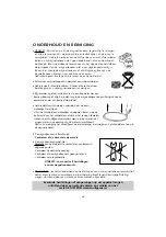 Preview for 68 page of DeDietrich DME315WE1 Operating And Installing Instructions