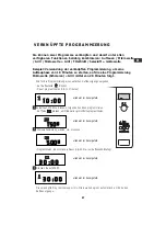 Preview for 57 page of DeDietrich DME330WE1 Operating And Installing Instructions