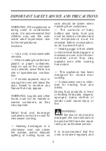 Preview for 8 page of DeDietrich DME7121A User Manual