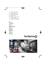 Preview for 1 page of DeDietrich doc710 series User Manual