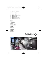 DeDietrich DOE 705 X User Manual предпросмотр