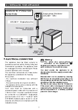 Preview for 7 page of DeDietrich DOP1180 Manual To Installation And Use