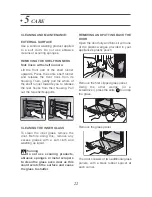 Предварительный просмотр 22 страницы DeDietrich DOP7574G User Manual