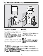 Preview for 8 page of DeDietrich DOV1138X User Manual