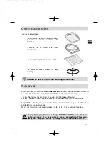 Preview for 21 page of DeDietrich DOV399 Series User Manual