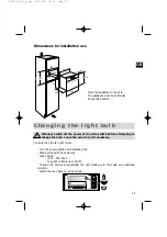 Preview for 23 page of DeDietrich DOV399 Series User Manual