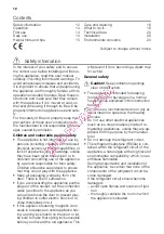 Preview for 12 page of DeDietrich DRF912JE Instructions For Use Manual