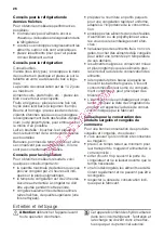 Preview for 26 page of DeDietrich DRF912JE Instructions For Use Manual