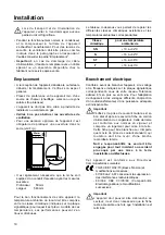 Preview for 10 page of DeDietrich DRS 922 JE Instructions For Use Manual