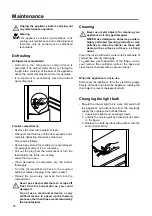 Preview for 20 page of DeDietrich DRS 922 JE Instructions For Use Manual