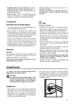 Preview for 31 page of DeDietrich DRS 922 JE Instructions For Use Manual