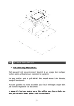 Preview for 6 page of DeDietrich DTE1028X Directions For Use Manual