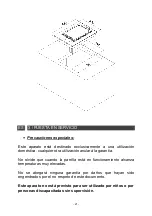 Preview for 22 page of DeDietrich DTE1028X Directions For Use Manual