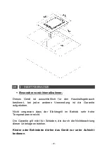 Preview for 30 page of DeDietrich DTE1028X Directions For Use Manual