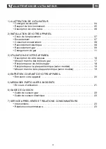 Preview for 3 page of DeDietrich DTE1111W Manual For Installation And Use