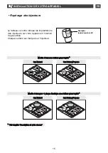 Preview for 15 page of DeDietrich DTE1111W Manual For Installation And Use