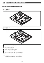 Preview for 16 page of DeDietrich DTE1111W Manual For Installation And Use