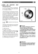 Preview for 17 page of DeDietrich DTE1111W Manual For Installation And Use