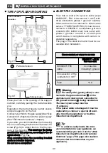 Preview for 30 page of DeDietrich DTE1111W Manual For Installation And Use