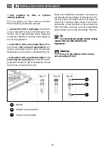 Preview for 32 page of DeDietrich DTE1111W Manual For Installation And Use