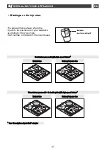 Preview for 37 page of DeDietrich DTE1111W Manual For Installation And Use